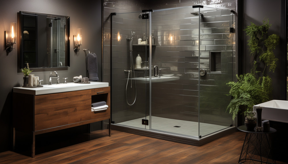 Four steps to properly install a mirror in the shower